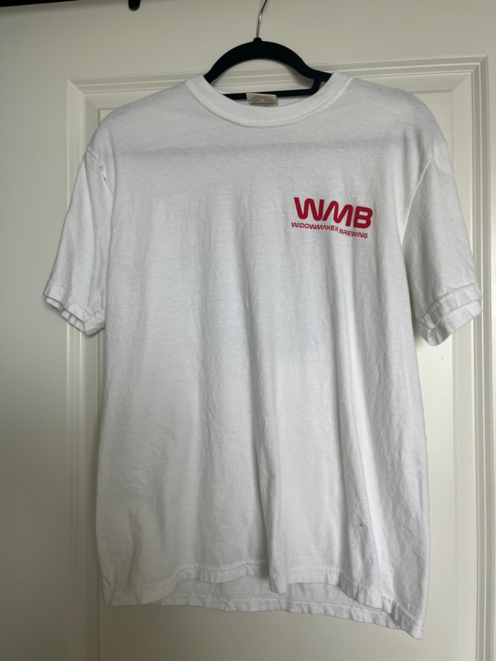 WMB White Logo Short-Sleeve T-Shirt